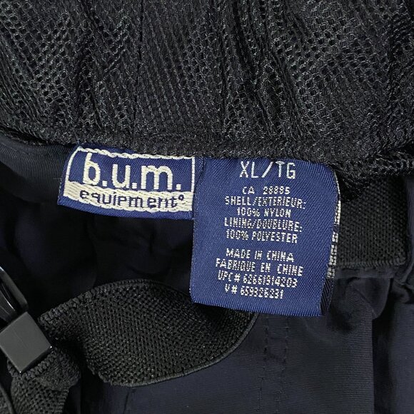 BUM Equipment Convertible Hiking Pants Nylon Black Size XL - Picture 10 of 15